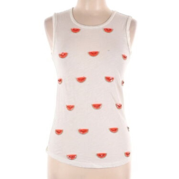J. Crew Watermelon Shirt - Picture 1 of 6